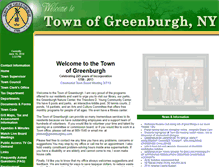 Tablet Screenshot of greenburghgov.com